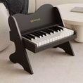 Load image into Gallery viewer, Wooden Children's Mini Piano Electronic Keyboard