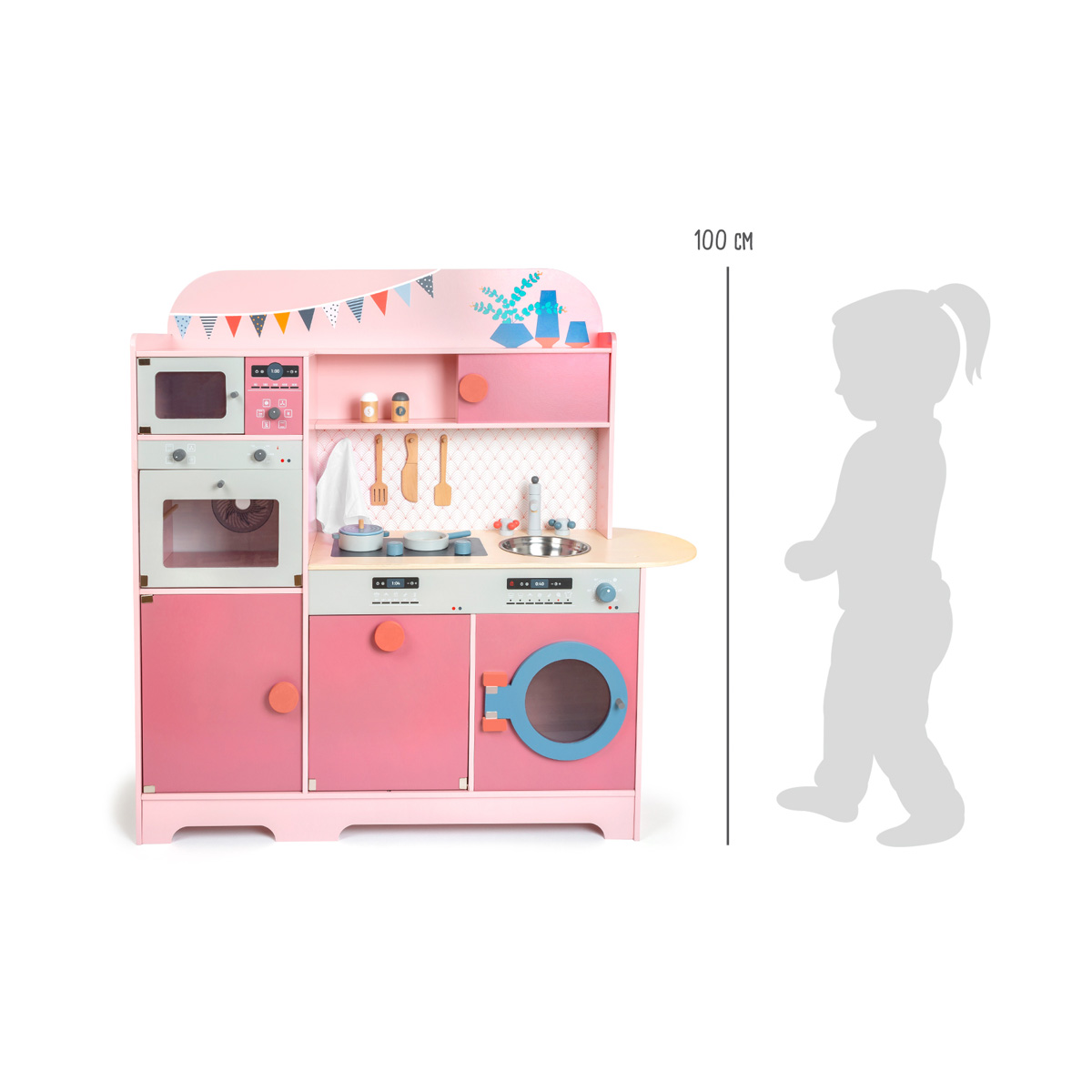 Rosa Deluxe Kinderküche Gourmet