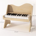 Bild in Galerie-Betrachter laden, Kinder Holz-Mini-Klavier / Elektronisches Keyboard
