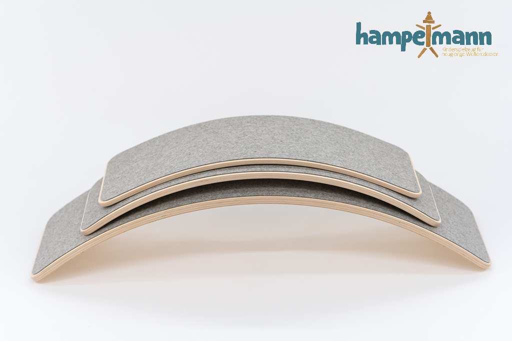 Balance board with felt leg&go