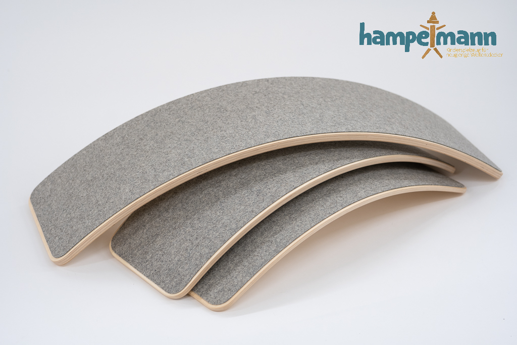 Balance board with felt leg&go
