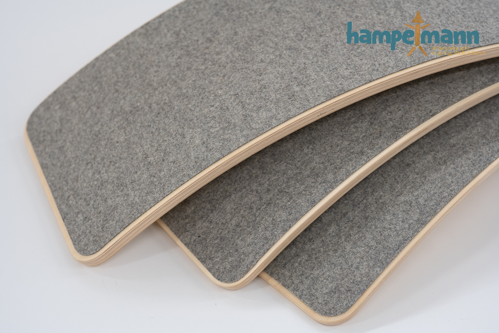 Balance board with felt leg&go